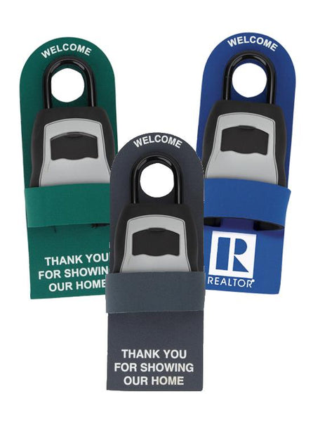 Lock Box Door Guard with Strap