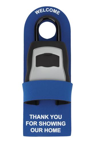 Lock Box Door Guard with Strap